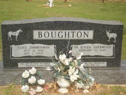 Alice Sue <I>Zimmerman</I> Boughton 