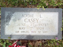 Addie L Casey 