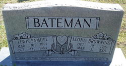 Leona <I>Browning</I> Bateman 