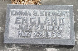 Emma Elizabeth <I>Stewart</I> England 