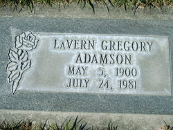 La Vern <I>Gregory</I> Adamson 
