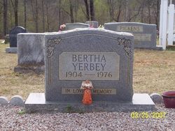 Bertha <I>Hollins</I> Yerbey 