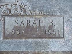 Sarah M <I>Brown</I> Harwell 