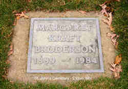 Margaret K <I>Kraft</I> Broderson 