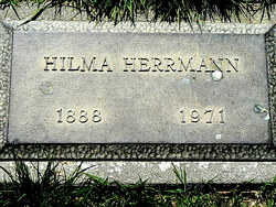 Hilma <I>Anderson</I> Herrmann 