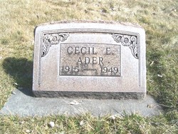 Cecil Evans Ader 