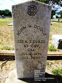 John Washington Dodge 