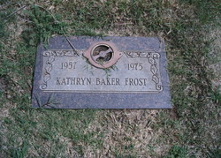 Kathryn Leigh “Kathy” <I>Baker</I> Frost 