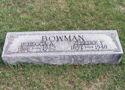 Rebecca A. <I>Clemens</I> Bowman 