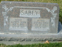 Alfred John Sabey 