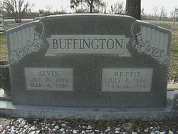 Nettie Jane <I>Scarborough</I> Buffington 