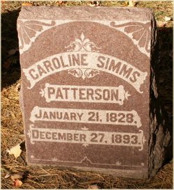 Caroline <I>Simms</I> Patterson 