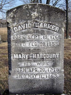 Mary <I>Harcourt</I> Barker 