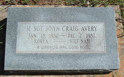 Sgt John Craig Avery 
