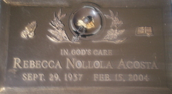 Rebecca <I>Nollola</I> Acosta 