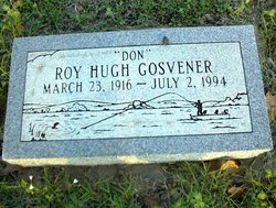 Roy Hugh Gosvener 