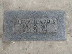 Adda Adelia <I>Eveland</I> Ames 