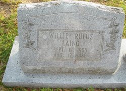 Willie Rufus Laing 
