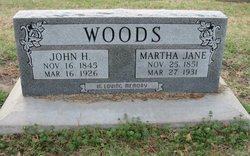 Martha Jane Woods 