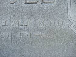 Willie Mariah <I>Sellers</I> Poole 