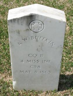 Pvt Alfred W. Buffkin 