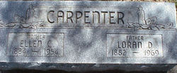 Ellen Calhisme <I>Johnston</I> Carpenter 