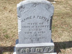 Mamie A <I>Porter</I> Abbott 