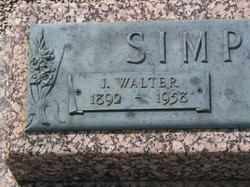 J. Walter Simpler 