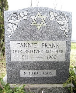 Fannie <I>Ungar</I> Frank 