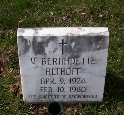 V. Bernadette Althoff 