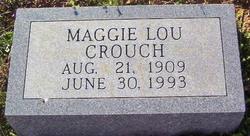 Margaret Louella “Maggie Lou” <I>Brewer</I> Crouch 