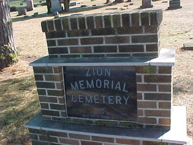 Zion Memorial Cemetery