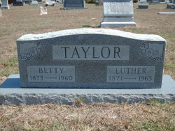 Martha Elizabeth “Betty” <I>McClure</I> Taylor 