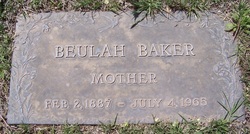 Beulah Pearl <I>Arnett</I> Baker 