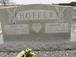 Minnie Ima <I>Gerdes</I> Hoffer 