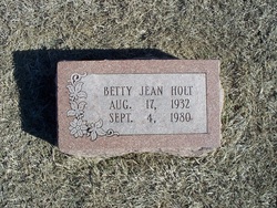 Betty Jean <I>Boyd</I> Holt 
