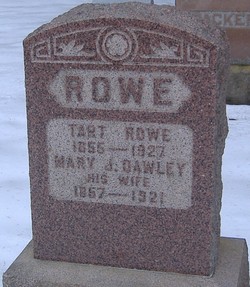 Mary Jane <I>Dawley</I> Rowe 