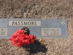 Dorotha Mae <I>Elam</I> Passmore 