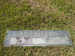 John Herman Abrahams 