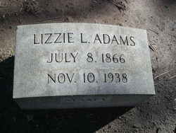 Lizzie Lowndes <I>Swift</I> Adams 