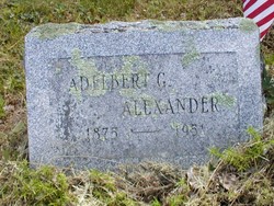 Adelbert G. Alexander 