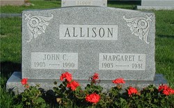 Margaret Eleanor <I>Laughlin</I> Allison 