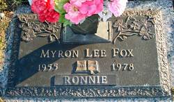 Myron Lee “Ronnie” Fox 