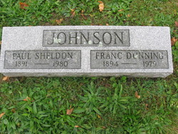Franc Irene <I>Dunning</I> Johnson 
