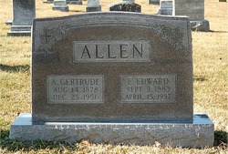 Adelia Gertrude <I>Allen</I> Allen 
