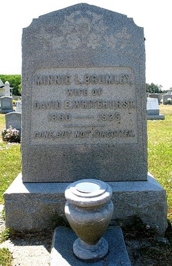 Minnie L. <I>Brumley</I> Whitehurst 