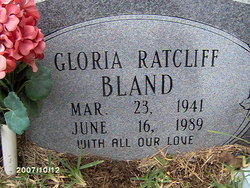 Gloria Ruth <I>Ratcliff</I> Bland 