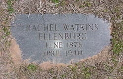 Rachel <I>Watkins</I> Ellenburg 