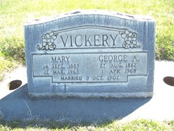 Mary <I>Woodruff</I> Vickery 