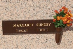Margaret Anne <I>Barnett</I> Sundby 